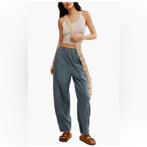 Free People Preppy Pull-On Poplin Pants